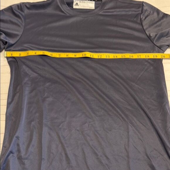 Adidas Blue Short Sleeve Tee - Picture 3 of 5